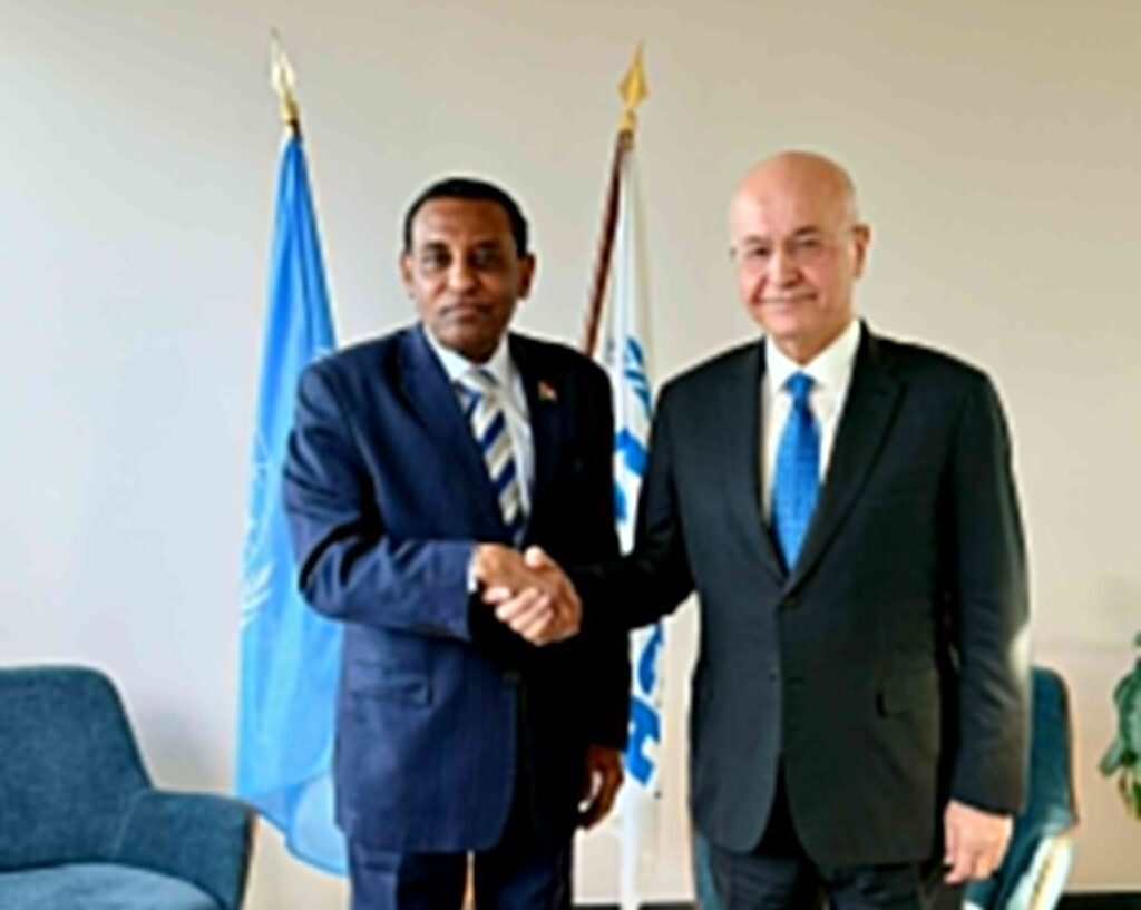 معالي رئيس الوزراء يجتمع بالمفوض السامي للاجئين ويستعرض مبادرة حكومة السودان للسلام