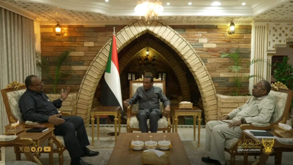 رئيس الوزراء يطلع على مجمل الأوضاع بولاية شمال كردفان