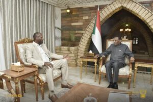 ​رئيس الوزراء يلتقي الأمير عبد الرحمن الصادق المهدي